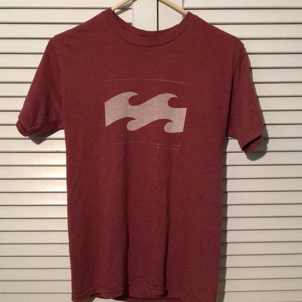 Red Billabong Wave T-shirt